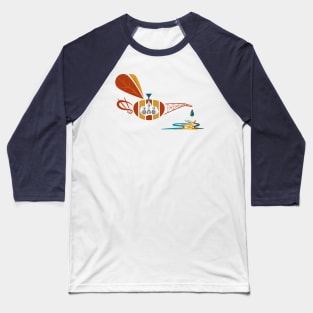 Mutant Bee Baseball T-Shirt